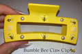 Bumble Bee Claw Clip