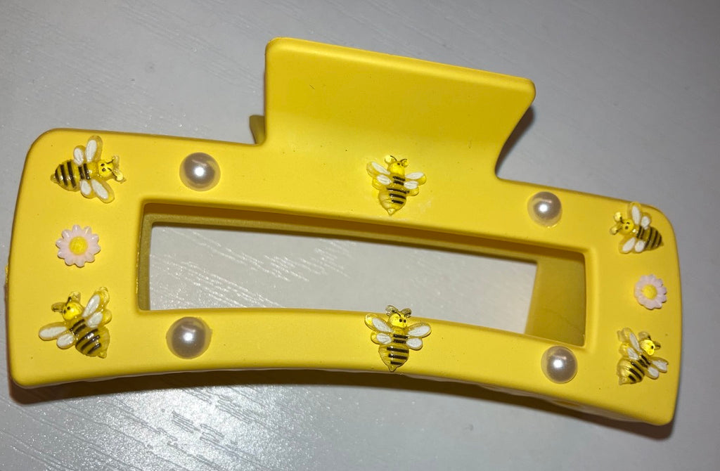 Bumble Bee Claw Clip