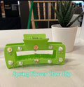 Spring Flower Claw Clip